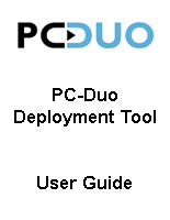 PC Duo User Guide for Deployment Tool