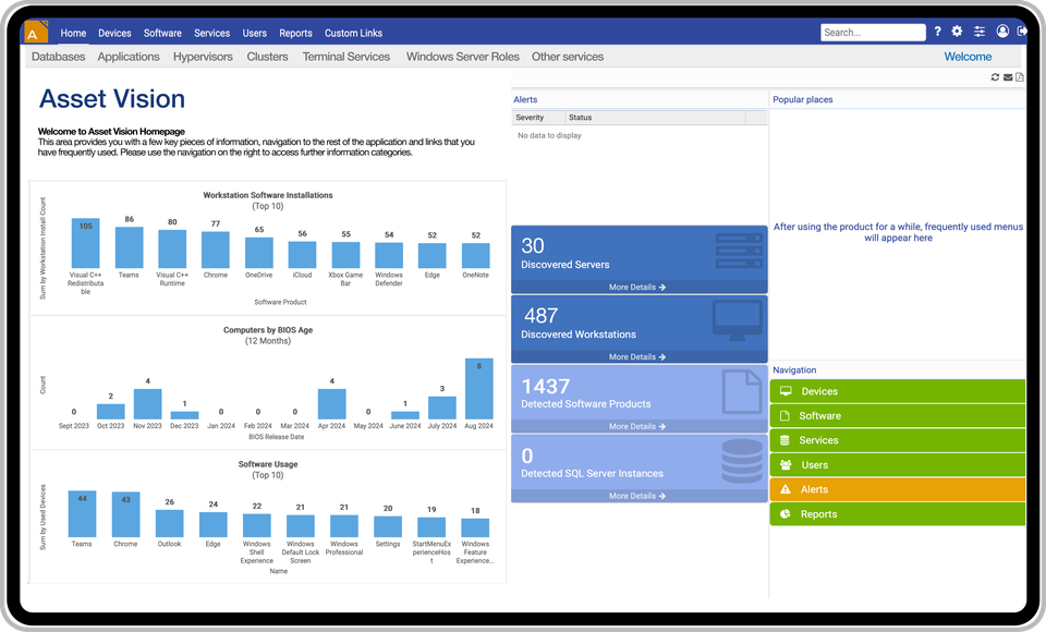 Asset Vision Workstation